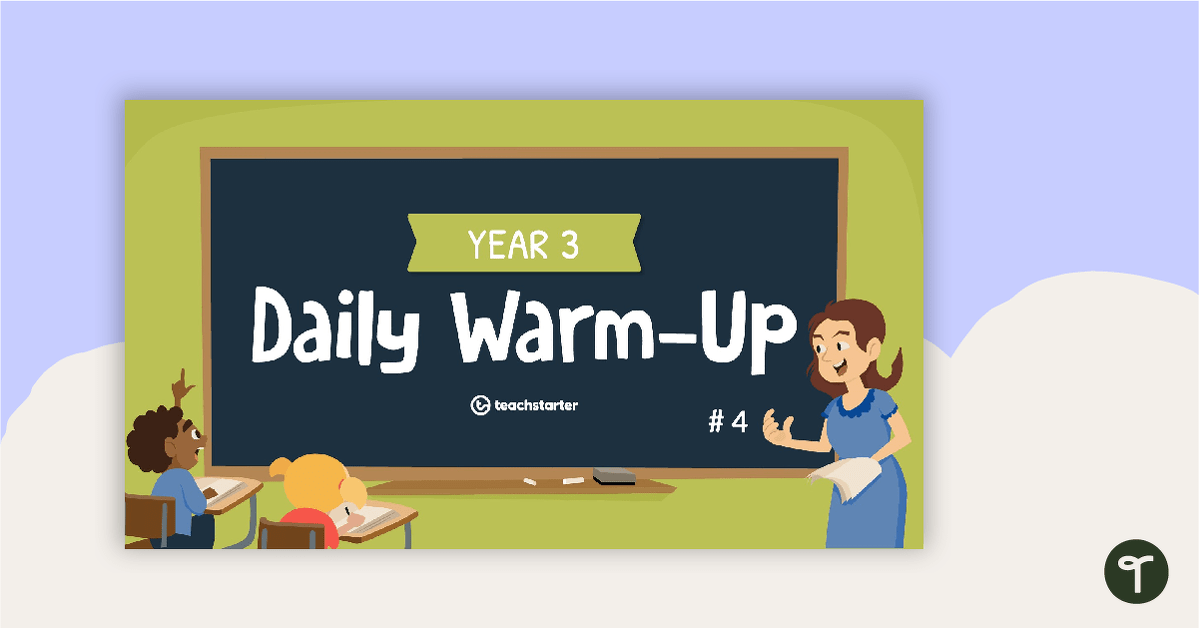 Year 3 Daily Warm-Up – PowerPoint 4 teaching resource