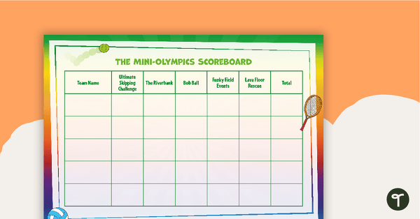 The Mini-Olympics – Whole Class Event teaching resource