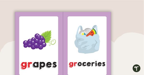 Go to Gr Blend Flashcards teaching resource