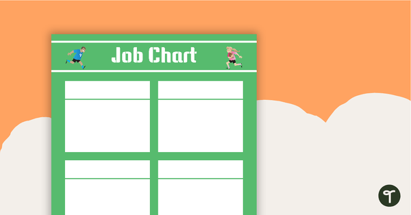 Go to Rugby Theme - Job Chart teaching resource
