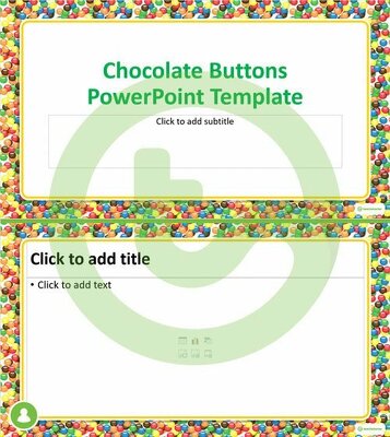 Go to Chocolate Buttons – PowerPoint Template teaching resource