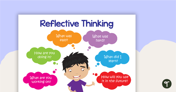 Go to Reflective Thinking Poster and Cards teaching resource