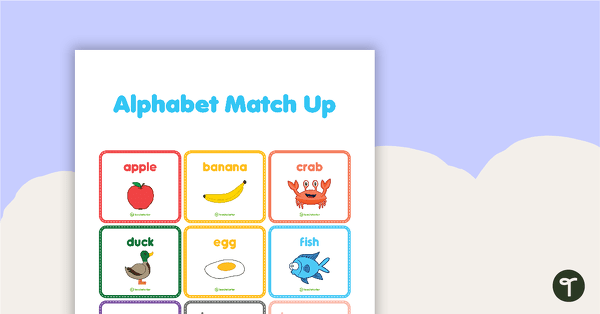 Go to Alphabet Matching Activity teaching resource