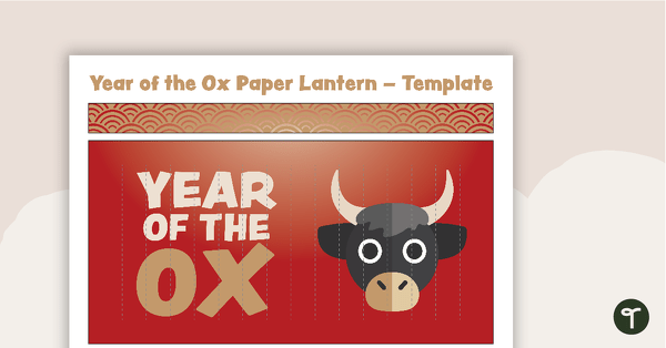 Go to Year of the Ox – Paper Lantern Template teaching resource
