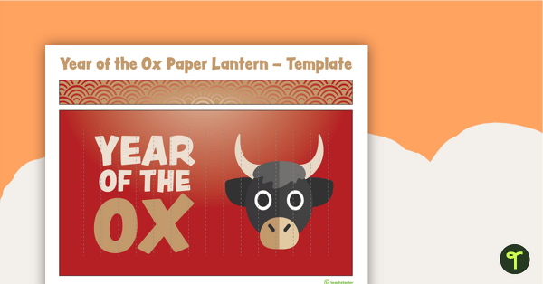 Year of the Ox – Paper Lantern Craft teaching resource