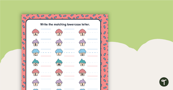 Preview image for Uppercase and Lowercase Matching - teaching resource
