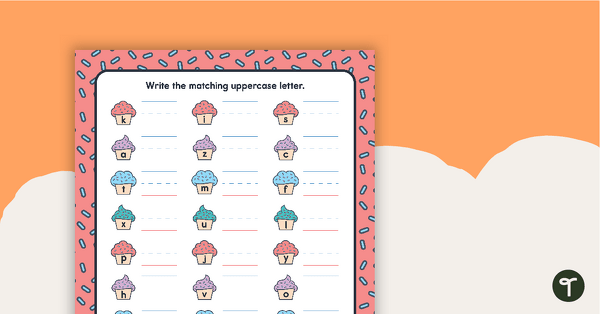Uppercase and Lowercase Matching teaching resource
