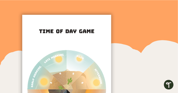 Informal Time of Day - Game teaching resource