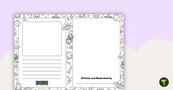 Narrative Booklet Template – Space Theme teaching resource