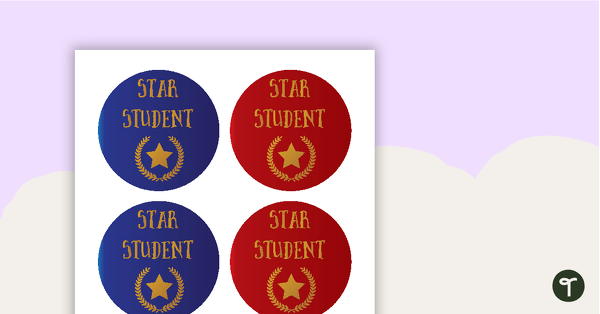 Go to Travel Around the World - Star Student Badges teaching resource