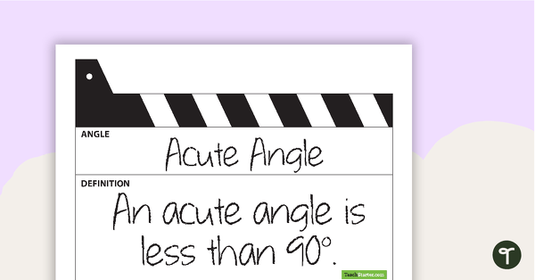 Go to Angle Clapper teaching resource