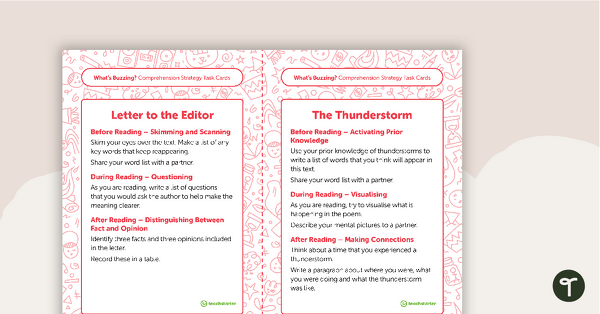 Year 6 Magazine – “What’s Buzzing?” (Issue 2) Task Cards teaching resource