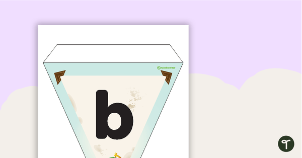Travel Around the World - Letters and Number Bunting teaching resource