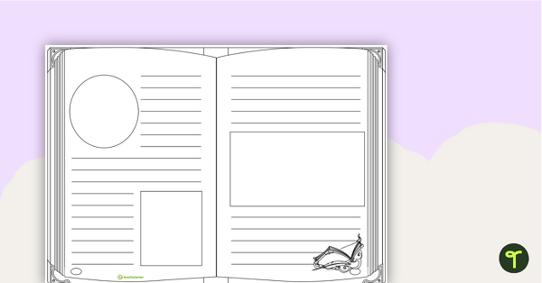 Narrative Booklet Template – Storybook Theme teaching resource