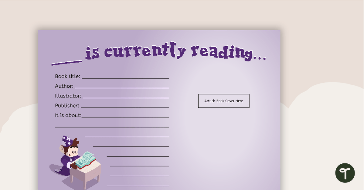 Our Class is Reading - Template teaching resource