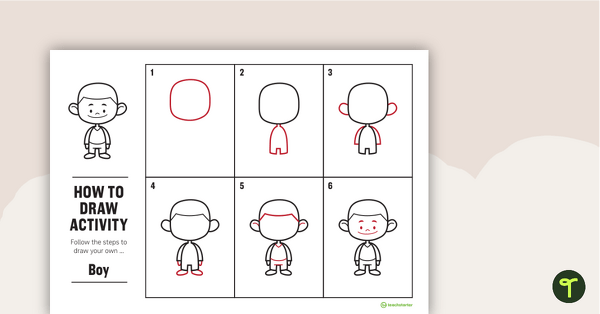 Go to How to Draw a Boy for Kids - Task Card teaching resource