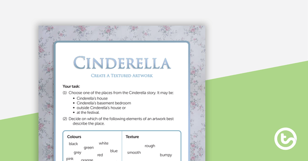 Go to Cinderella Collage Task teaching resource