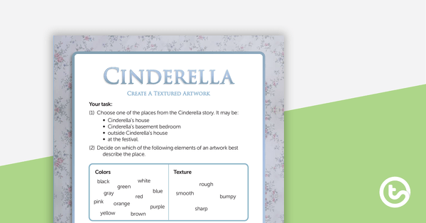 Go to Cinderella Collage Task teaching resource