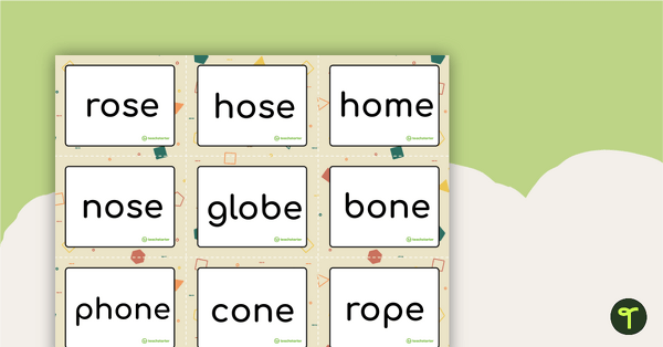 Final 'e' Board Game - O_E teaching resource