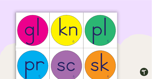 Jumble Mania - Circle Letters with Blends, Digraphs and Phonemes teaching resource