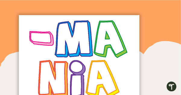 Jumble Mania - Star Letters with Blends and Digraphs teaching resource