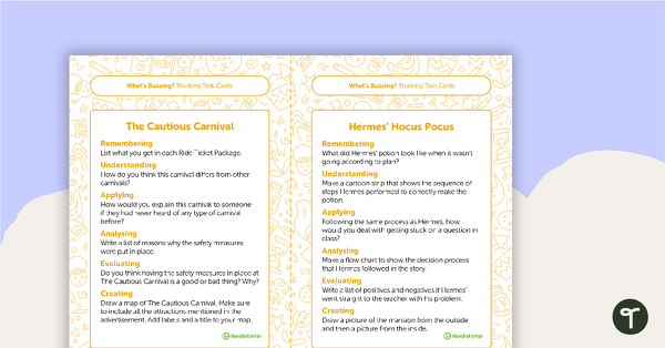 Go to Year 3 Magazine – "What's Buzzing?" (Issue 3) Task Cards teaching resource