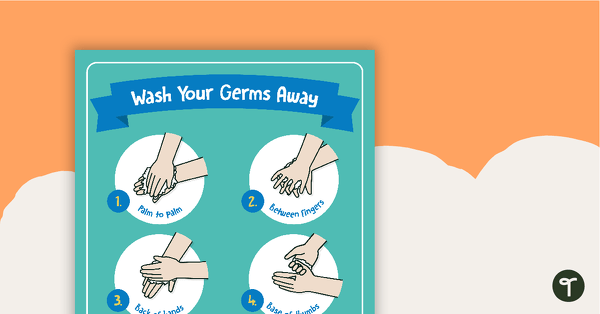 Go to Hygiene Poster - How to Wash Your Hands teaching resource