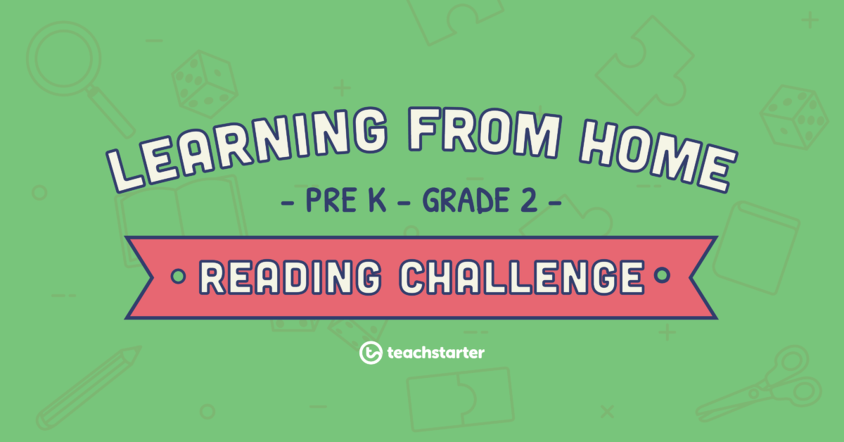 Home Reading Challenge #3 – Grades PK-2 teaching resource