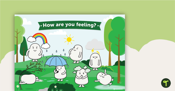 Image of Weather Feelings - How Are You Feeling? Poster and Flashcards