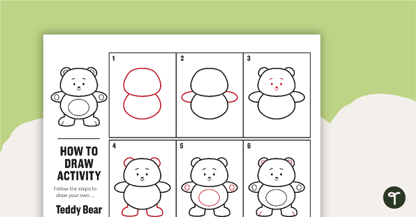 How to Draw a Teddy Bear