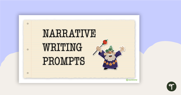 Go to Narrative Writing Visual Prompts Presentation teaching resource