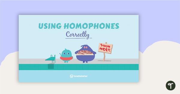 Using Homophones Correctly PowerPoint teaching resource