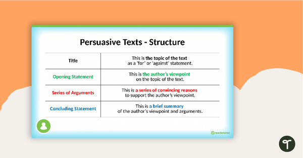 Developing Persuasive Writing Skills PowerPoint - Year 3 and Year 4 teaching resource
