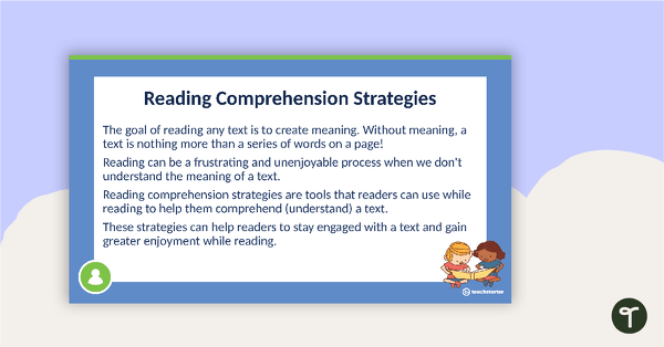 Reading Comprehension Strategies PowerPoint - Predicting teaching resource