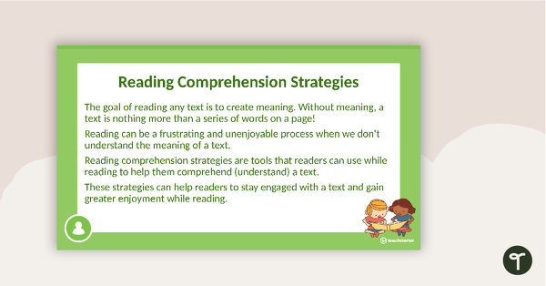Reading Comprehension Strategies PowerPoint - Questioning teaching resource