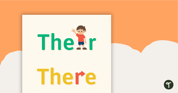 'Their, There, They're' Visual Learning Guide undefined