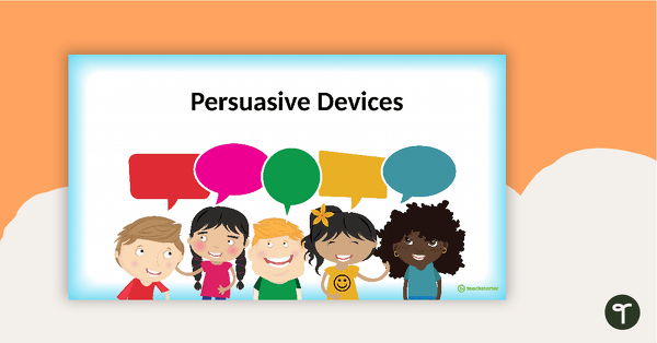 Persuasive Devices PowerPoint teaching resource