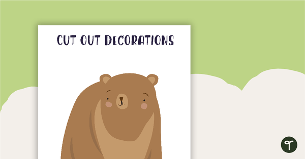 Go to Woodland Tales - Cut Out Decorations teaching resource