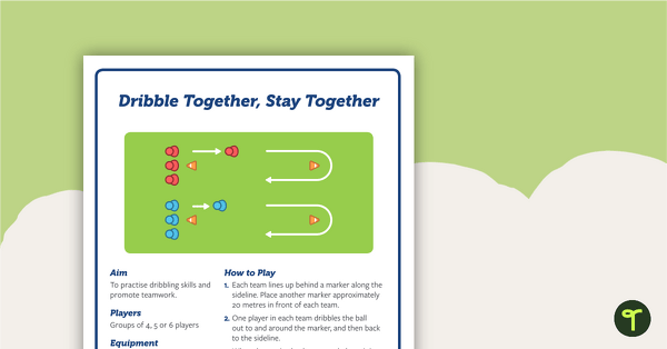 Preview image for Soccer Coaching Drills - Task Cards - teaching resource