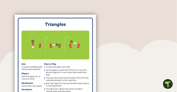 Soccer Coaching Drills - Task Cards teaching resource