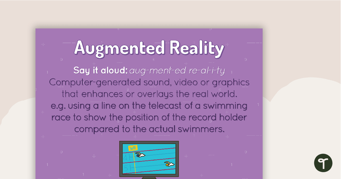 Augmented Reality Poster teaching resource