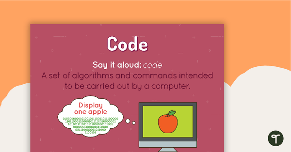 Go to Code Poster teaching resource