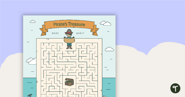 Pirate's Treasure – Maze Quest teaching resource