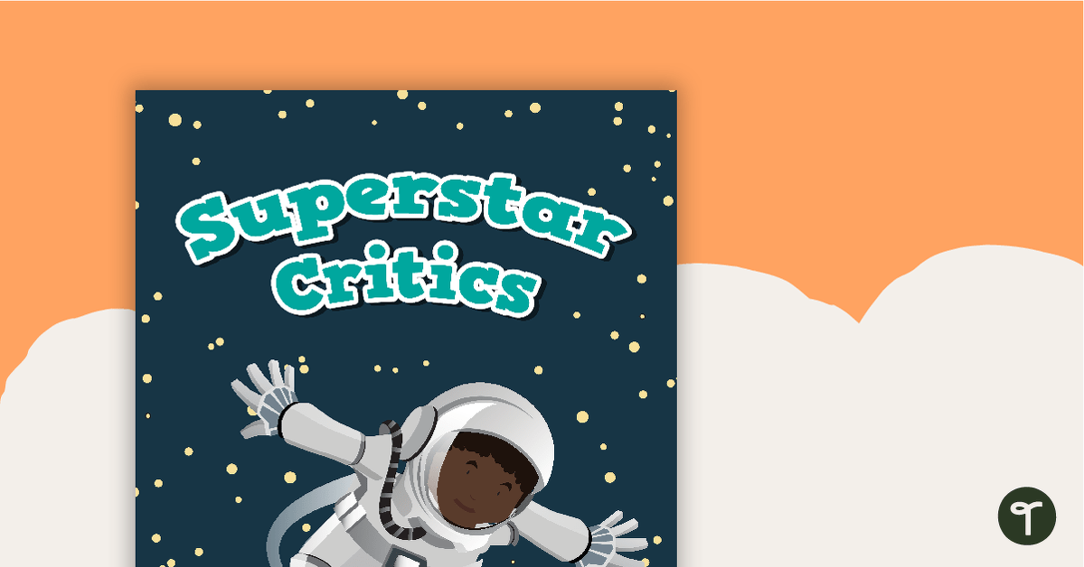 Superstar Critics Poster teaching resource