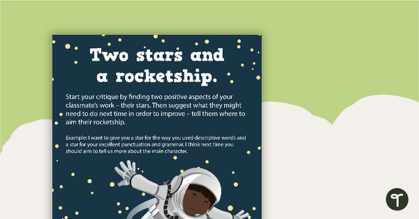 Superstar Critics Two Stars and a Rocketship teaching resource