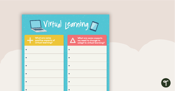 Go to Virtual Learning – Plus/Delta Chart teaching resource