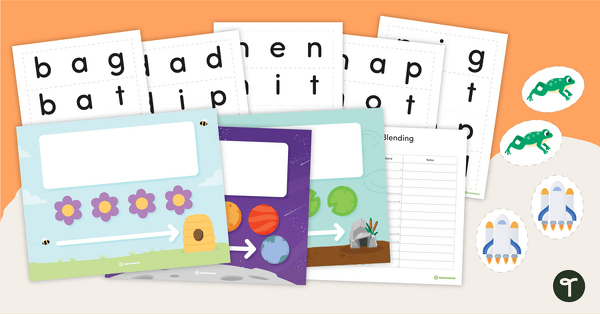 Go to Segmenting and Blending Mats teaching resource