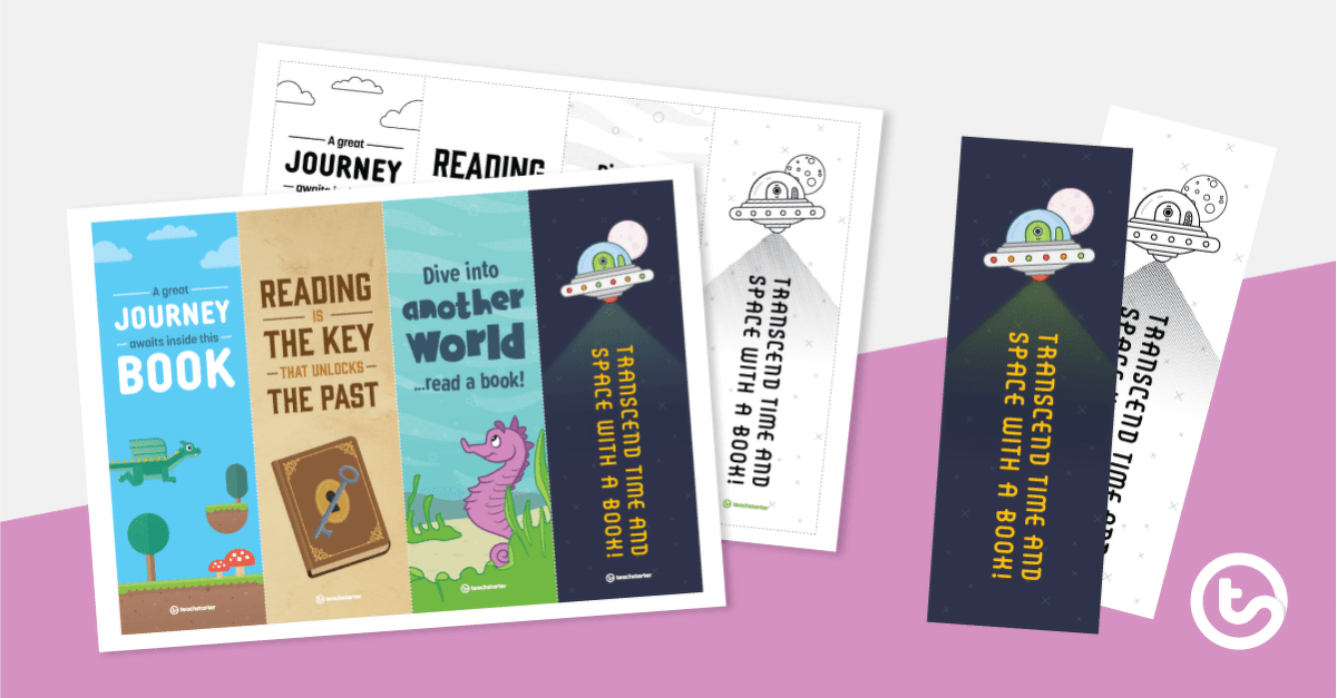 Old Worlds, New Worlds, Other Worlds Bookmarks teaching resource