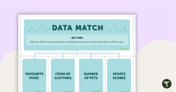 Go to Data Match-Up Cards (Set 1) teaching resource