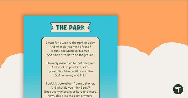 Go to The Park - Comprehension teaching resource